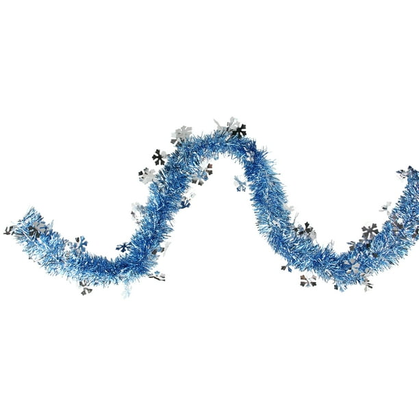 Unlit Northlight 12' Shiny Red Christmas Tinsel Garland with Green Holly Leaves Unlit Northlight 12' Shiny Red Christmas Tinsel Garland with Green Holly Leaves